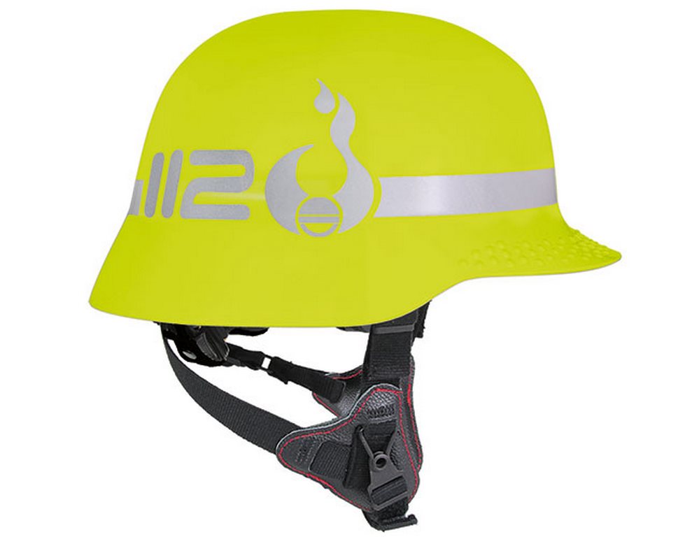 CASCO® PF 112 Extreme flamme Feuerwehrhelm ohne Zubehör | Farbe: Tagesleuchtgelb