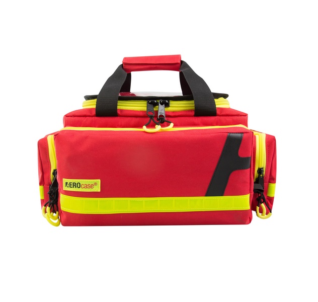 MEIERmed® AEROcase® Notfalltasche Medium | Material: AEROtex®-Dura | Farbe: Rot