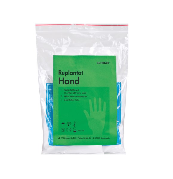 SÖHNGEN® Replantat Notfallset Hand | Größe: S