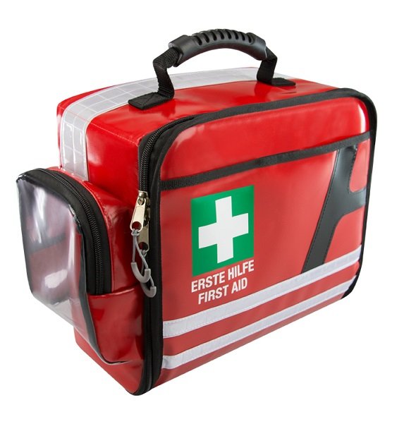 MEIERmed® AEROcase® Notfalltasche | Firstaid Bag | Material: AERO®-Plan | Farbe: Leuchtrot