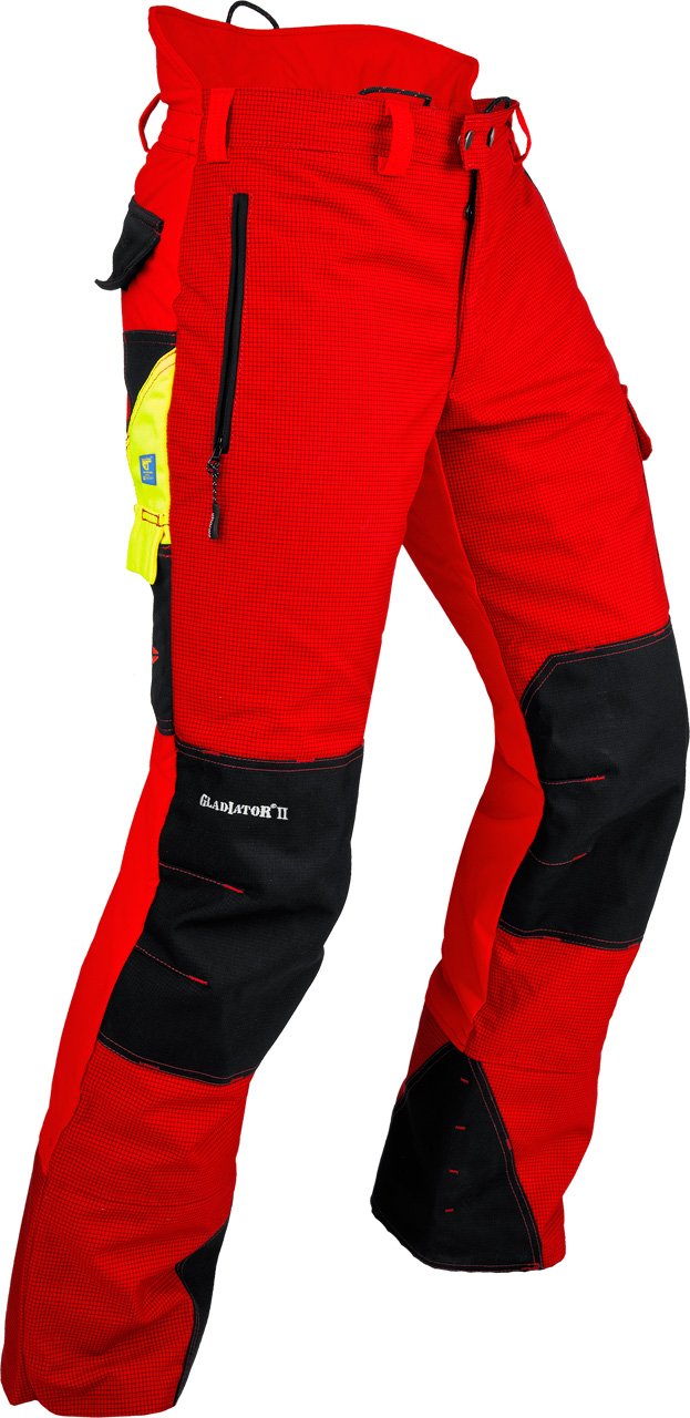 PFANNER® Gladiator® II Schnittschutzhose | Farbe: Rot