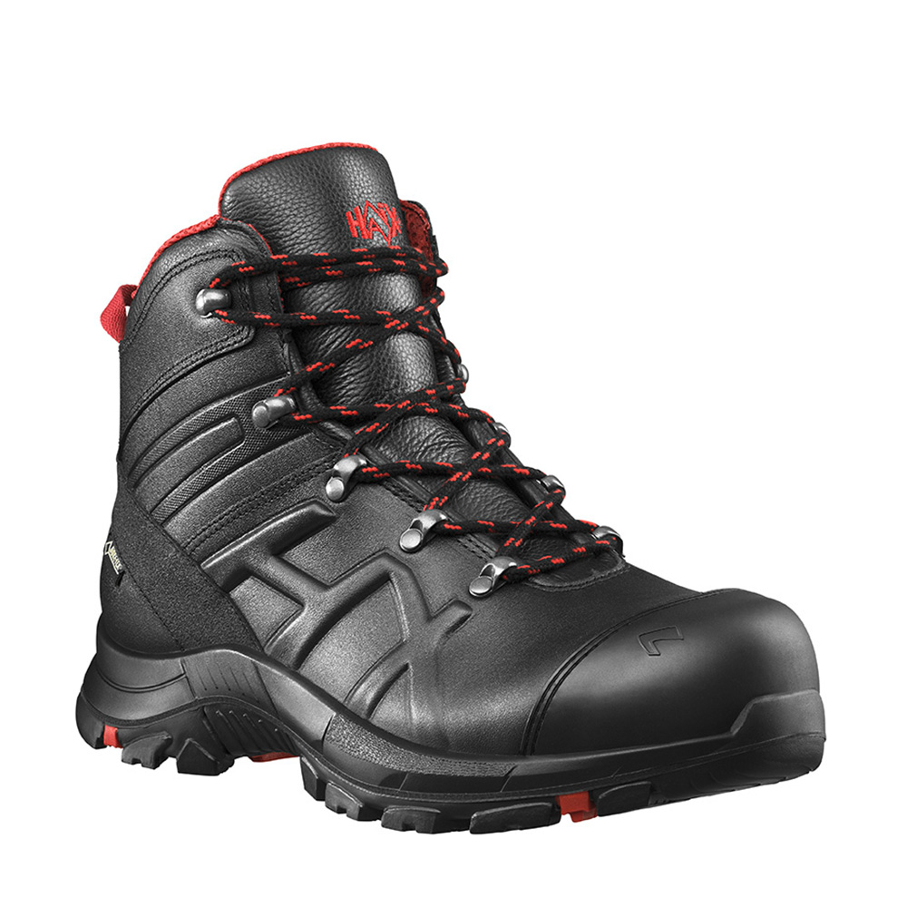 HAIX® Black Eagle® Safety 54 MID Arbeitsschuh | Farbe: Black / Red