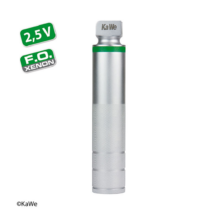 KaWe® Laryngoskop-Griff F.O. Xenon 2,5 V Batterie und Ladegriff | Mehrweg | Ausführung: Mittel