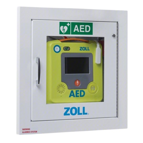 ZOLL® AED 3® Standard-Wandschrank zur Aufbewahrung mit Alarmfunktion | voll eingelassen