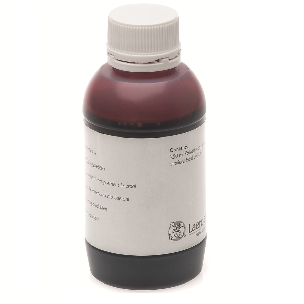 Laerdal® Kunstblut / blutfarbende Flüssligkeit | Inhalt: 250 ml