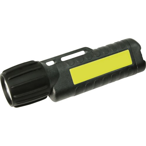 UK-Lights® UK 3AA Helmlampe | eLED® CPO ES | Frontschalter | Farbe: Schwarz