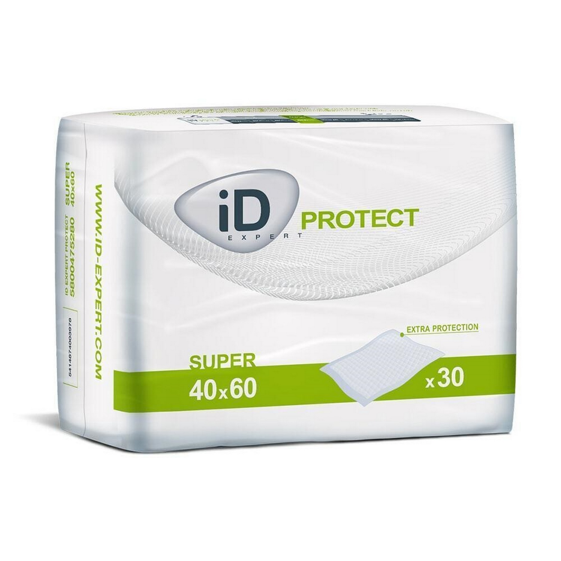 iD Expert Protec Super Krankenunterlagen | Größe: 40 x 60 cm | Packung á 30 Stück