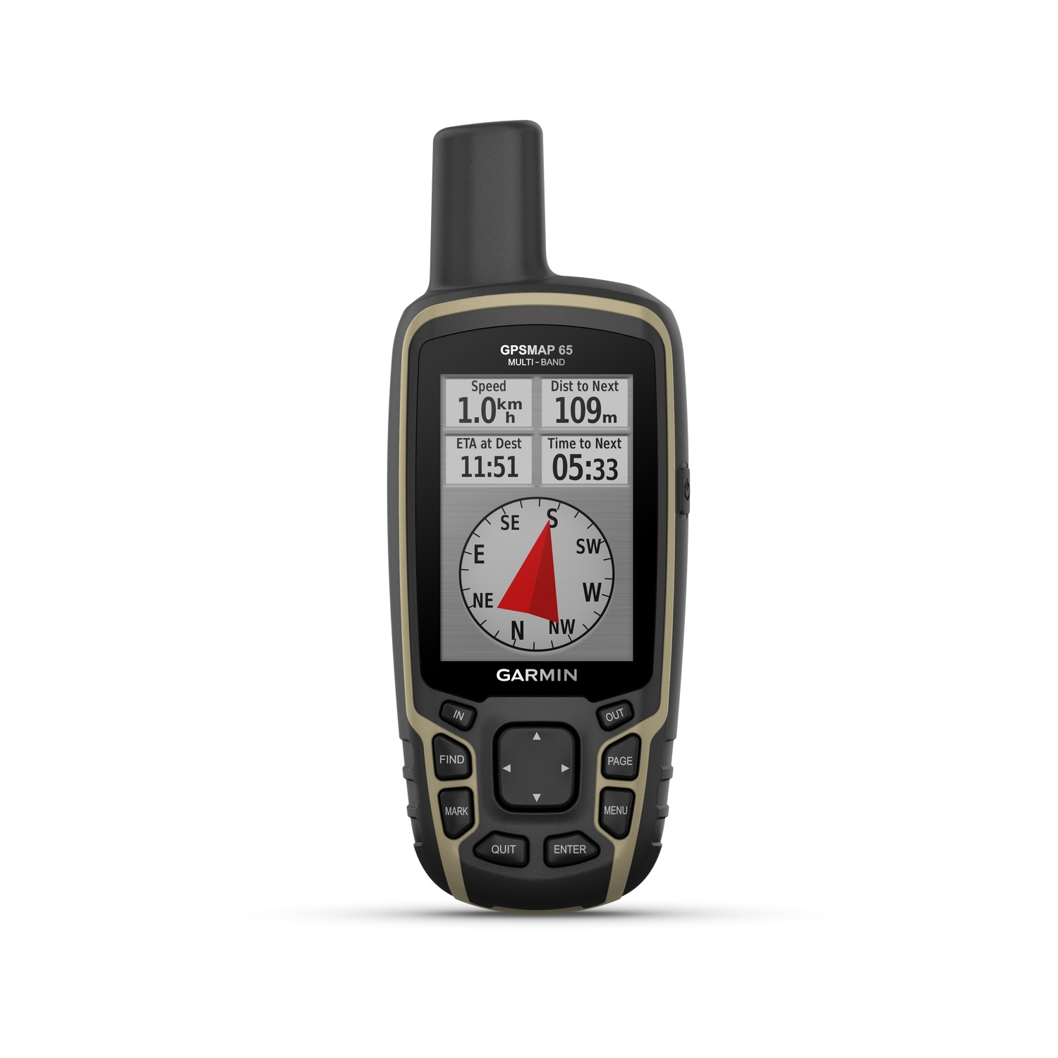 GARMIN® GPSMAP® 65 Outdoor-Handgerät mit Sensoren