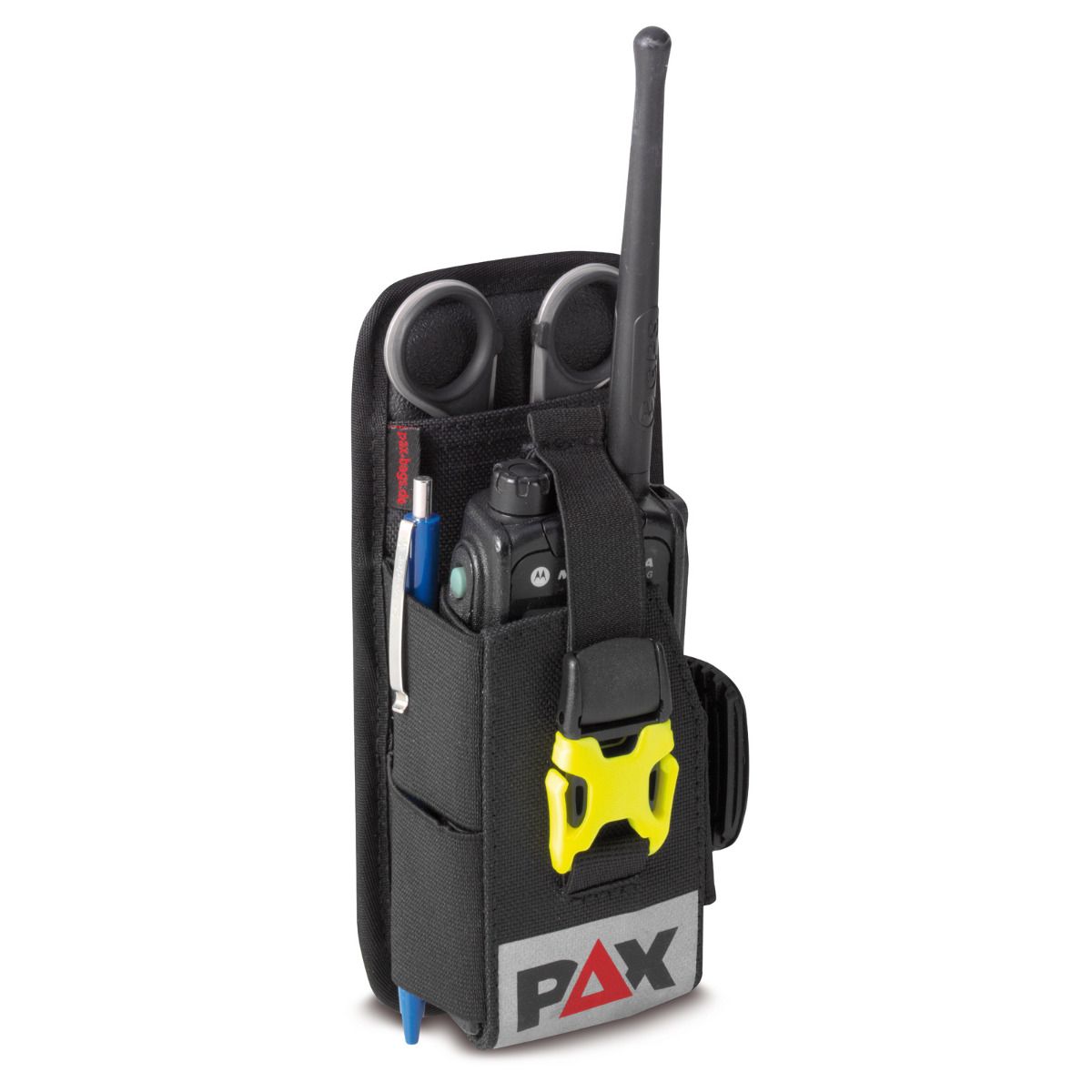 PAX® Pro Series Funkgeräteholster M | Material: PAX®-Dura | Farbe: Schwarz