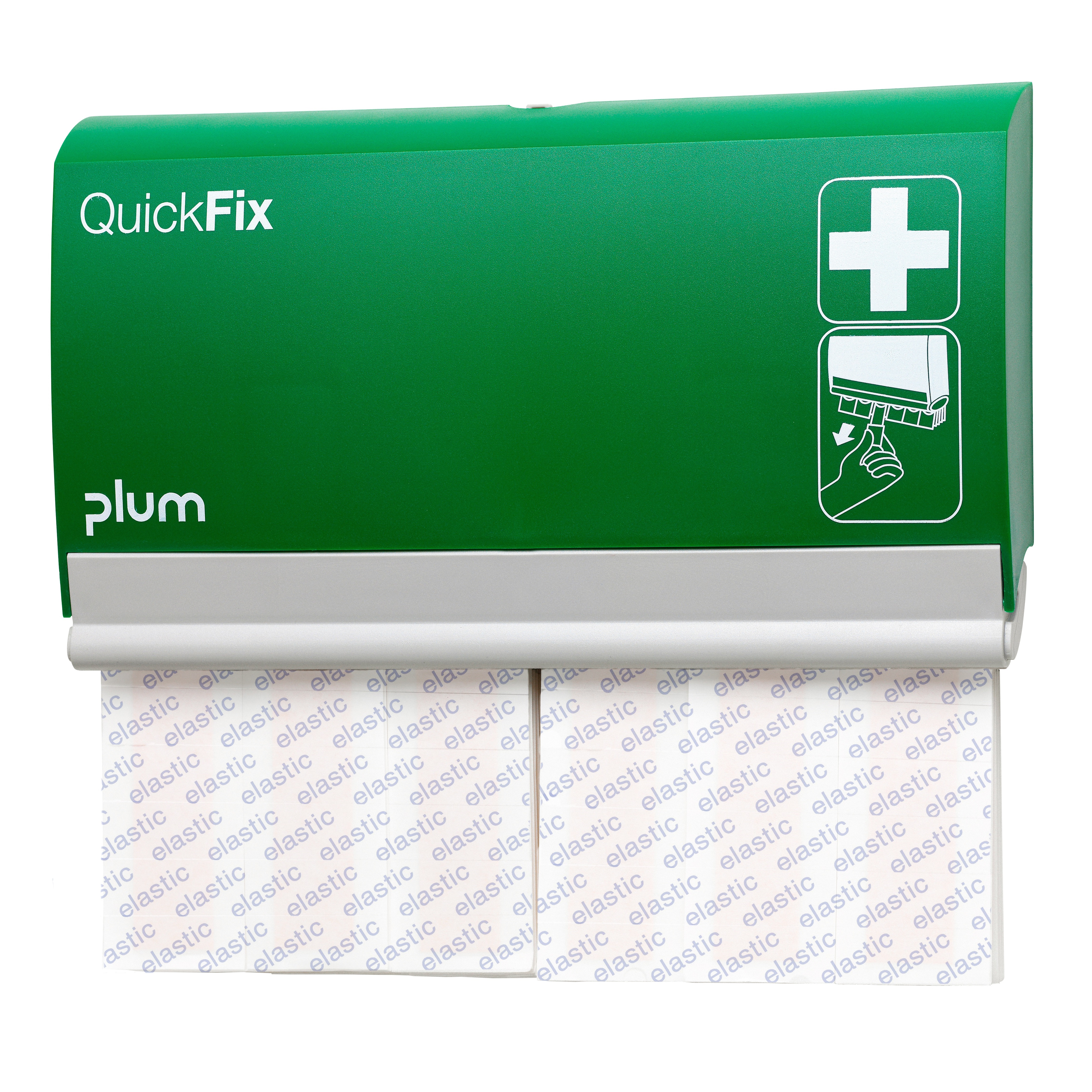 PLUM QuickFix Pflasterspender inkl. 2 x 30 Pflaster |  Elastic Long