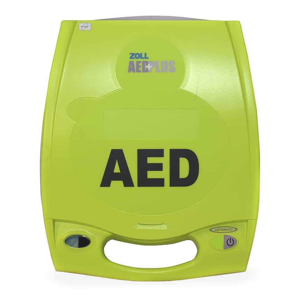 ZOLL® AED Plus® Halbautomat ohne Sprachaufzeichnung | Erste-Hilfe-Defibrillator