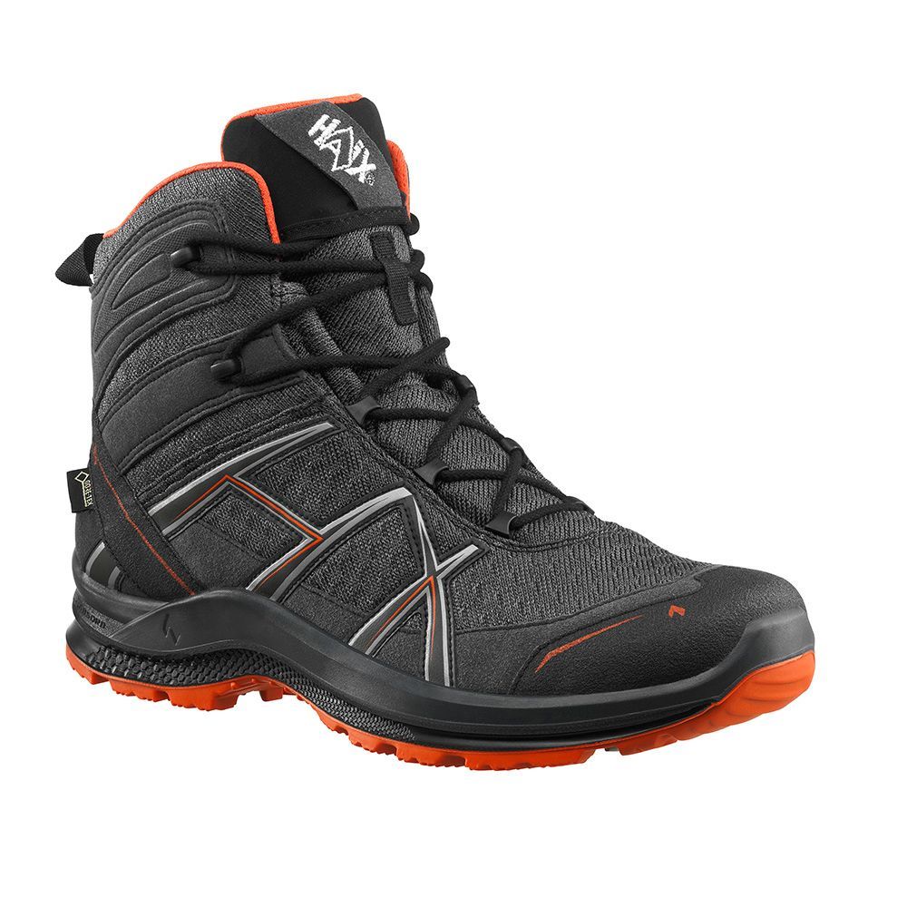 HAIX® Black Eagle® Adventure 2.2 GTX MID Freizeitschuh | Farbe: Graphite / Orange