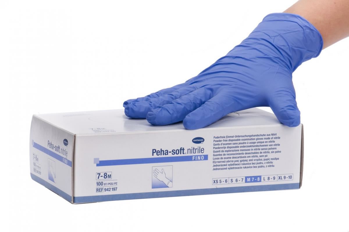 Hartmann Peha-soft® nitrile fino Untersuchungshandschuhe | Packung á 150 Stück