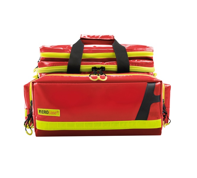 MEIERmed® AEROcase® Notfalltasche Large | Material: AEROtex®-Plan | Farbe: Rot