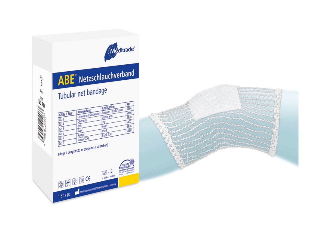 Meditrade® ABE® Netzschlauchverband | Länge: 25 Meter