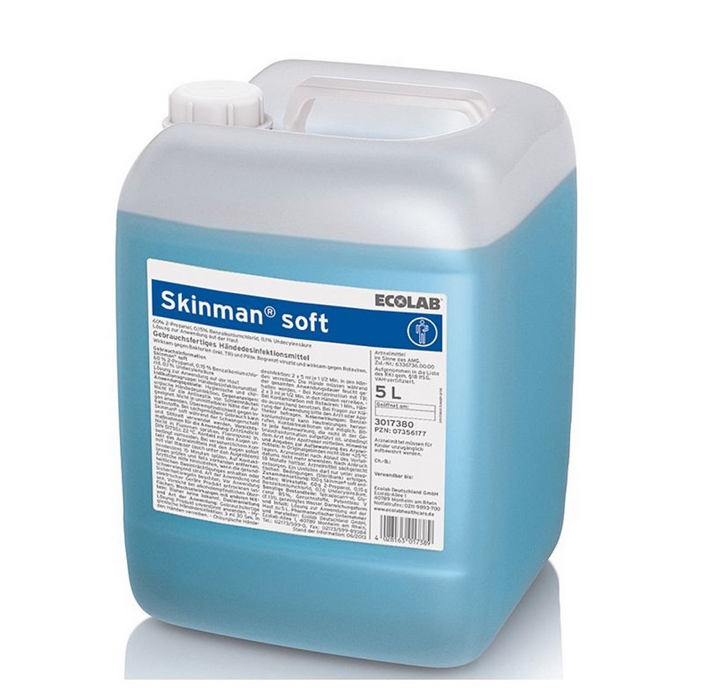 ECOLAB® Skinman™ soft Händedesinfektion | 5 Liter Kanister