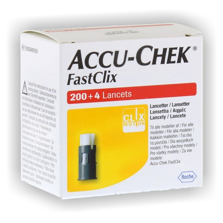 ROCHE Accu-Chek® FastClix® Lanzetten | Packung 204 Stück