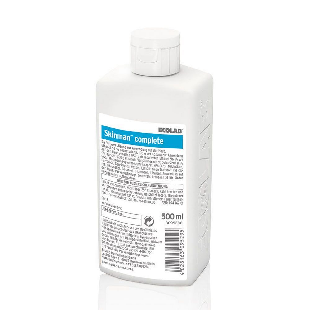 ECOLAB® Skinman™ complete Händedesinfektion | 500 ml Flasche