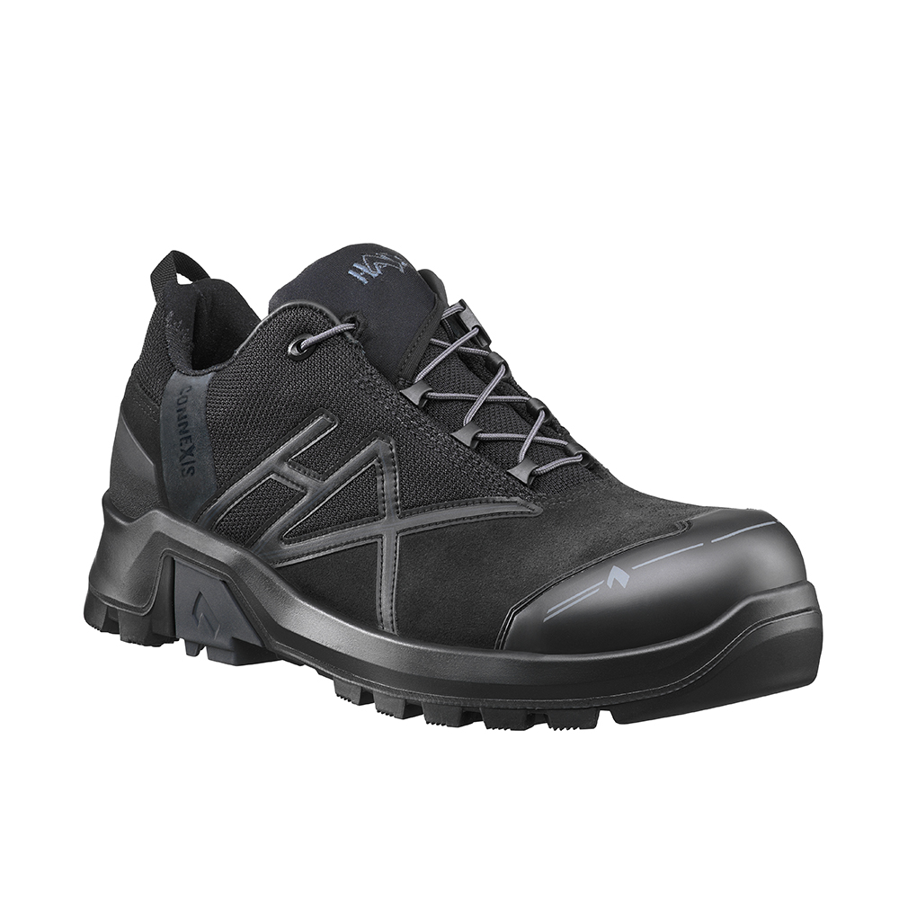 HAIX® CONNEXIS® Safety+ GTX LOW Arbeitsschuh | Farbe: Black / Black