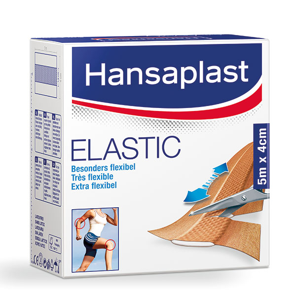 Hansaplast® Elastic Wundschnellverband | Größe: 8 cm x 5 m