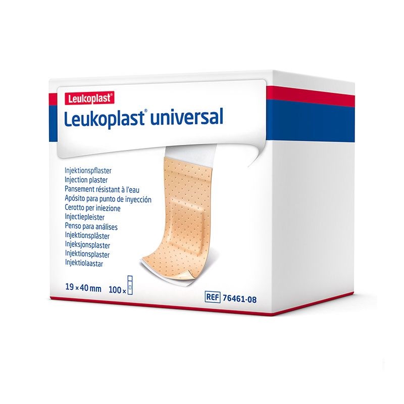 BSN medical® Leukoplast® universal Injektionspflaster | Größe: 1,9 x 4 cm | Packung á 100 Stück