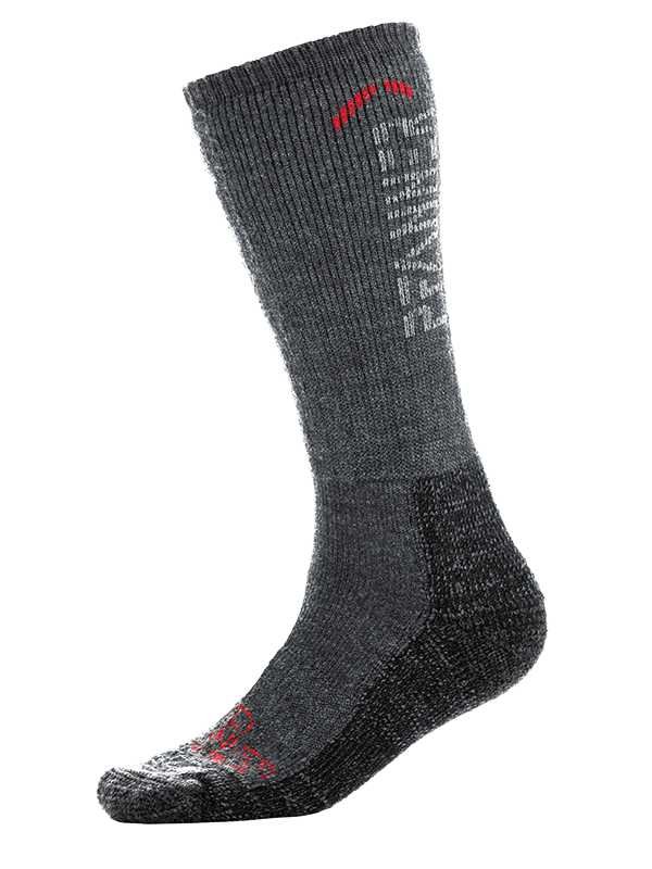 PFANNER® Multifunktionssocken / Funktionssocken | Merino Thermosocken | Farbe: Grau | Größe: L