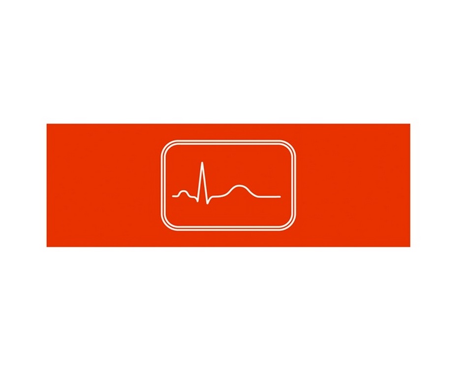 Weinmann Aufkleber Normsymbol | Ausführung: EKG