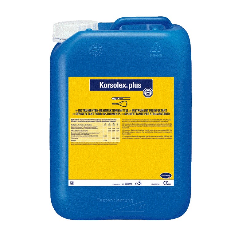 BODE Korsolex® plus Instrumentendesinfektion | 5 Liter Kanister