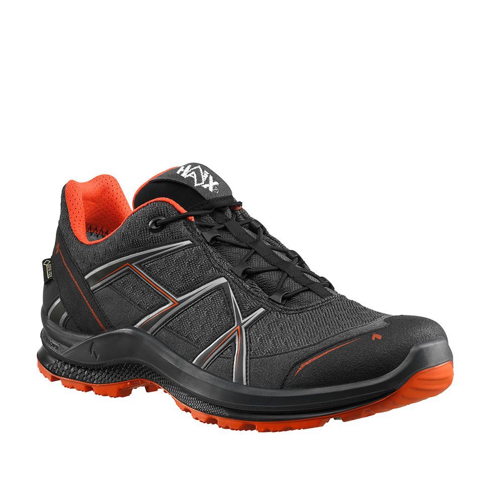 HAIX® Black Eagle® Adventure 2.2 GTX LOW Freizeitschuh | Farbe: Graphite / Orange