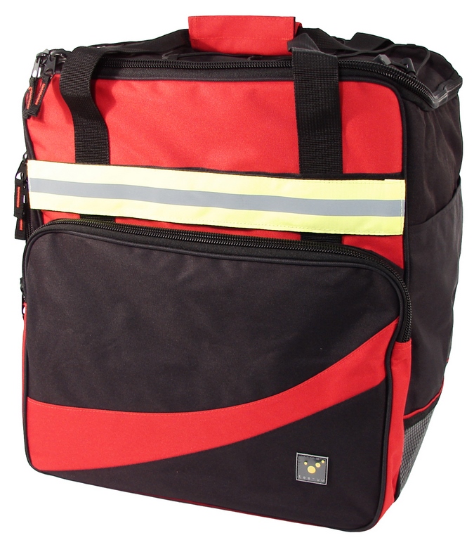 tee-uu® EQUIBAG Multifunktionstasche | Farbe: Schwarz / Rot