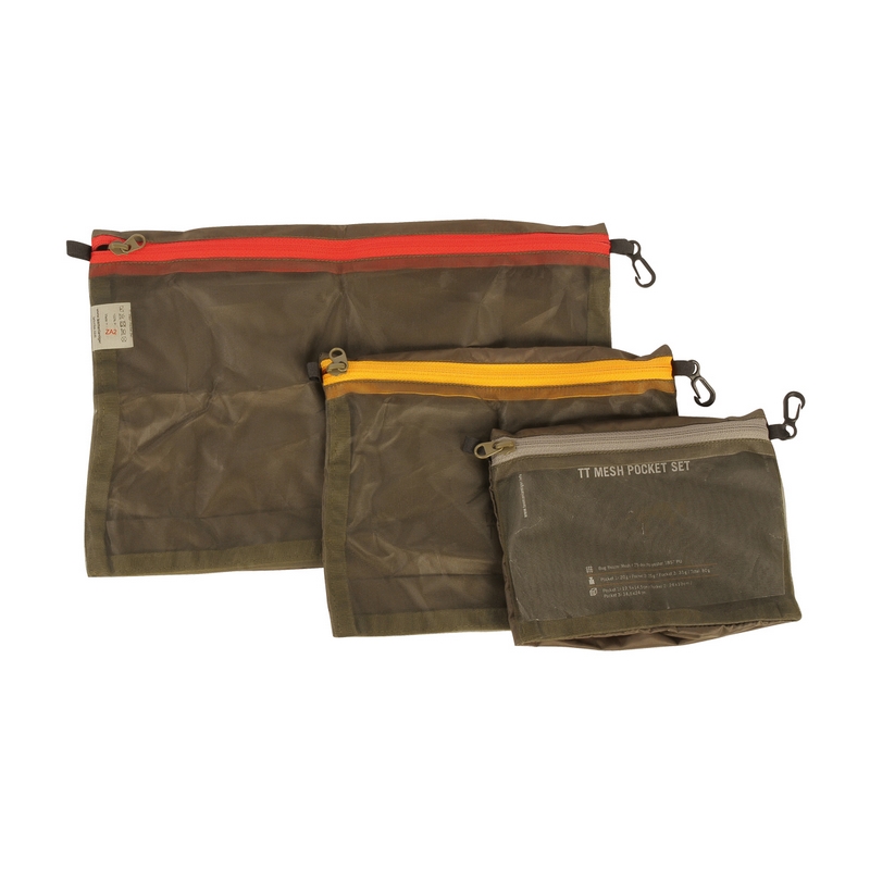 Tasmanian Tiger® TT Mesh Pocket Set | Farbe: Oliv