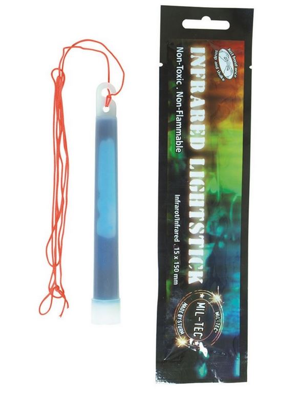 MIL-TEC® Leuchtstab / Lightstick | 6 Stunden | Maße: 15 x 150 mm | Farbe: Infrarot