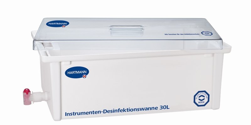 Hartmann Desinfektionswanne / Instrumentenwanne | 30 Liter | Maße: 61,5 x 40 x 22 cm