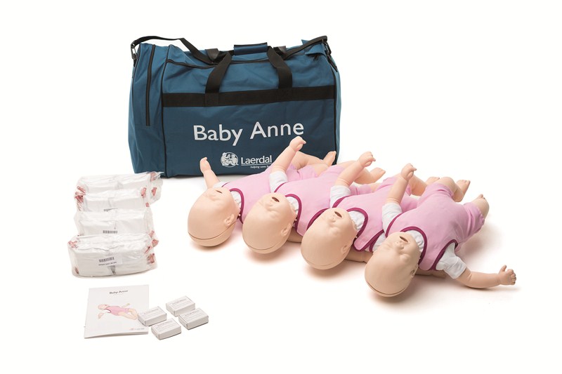 Laerdal® Reanimationspuppe Baby Anne™ | 4er-Pack neues Modell