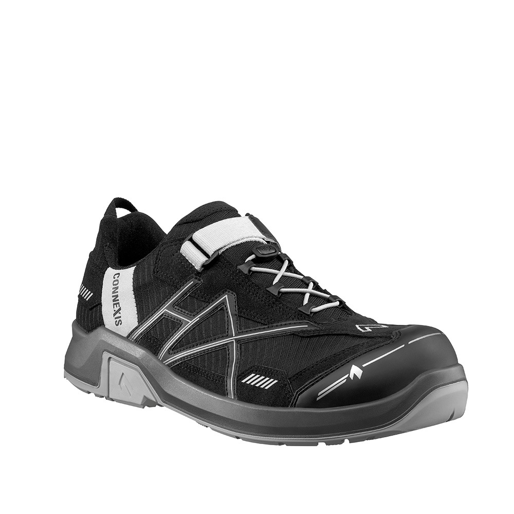 HAIX® CONNEXIS® Safety T S1P LOW Arbeitsschuh | Farbe: Black / Silver