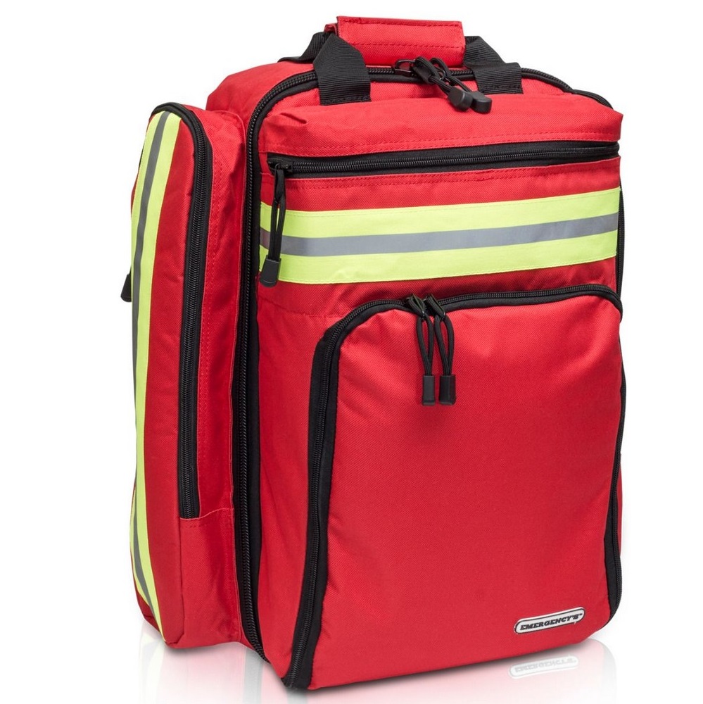 EMERGENCY´S by tee-uu® SUPPORTER Notfallrucksack | Farbe: Rot