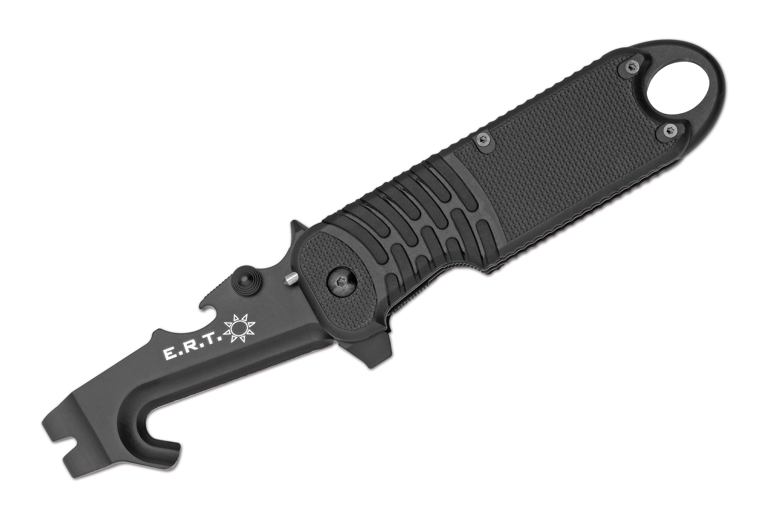 FKMD E.R.T. Rescue Knife Black | Rettungsmesser | Farbe: Schwarz