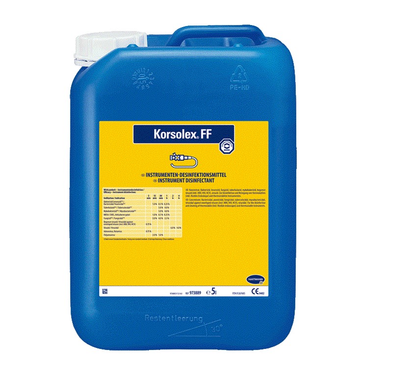 BODE Korsolex® FF Instrumenten-Desinfektionsmittel | 5 Liter Kanister