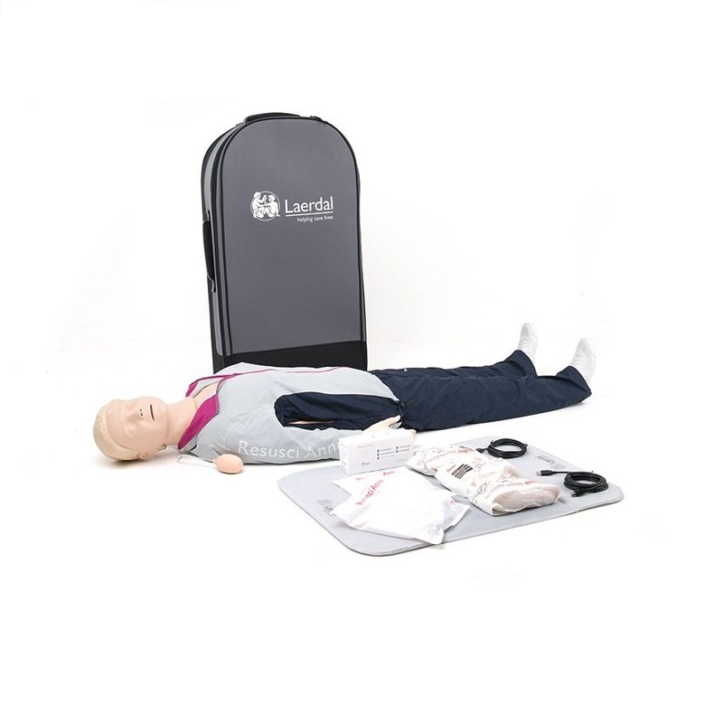 Laerdal® Reanimationspuppe Resusci® Anne QCPR | Ganzkörper in Trolley Koffer