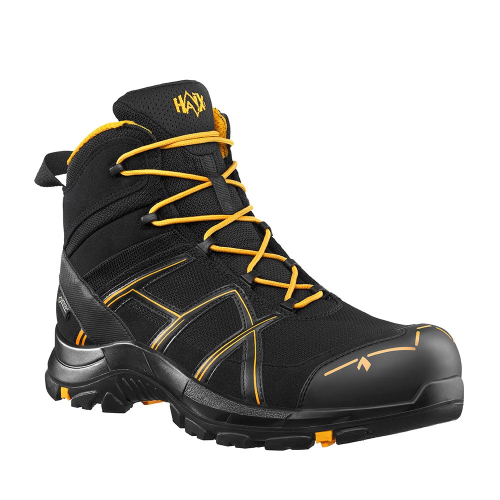 HAIX® Black Eagle® Safety 40.1 MID Arbeitsschuh | Farbe: Black / Orange