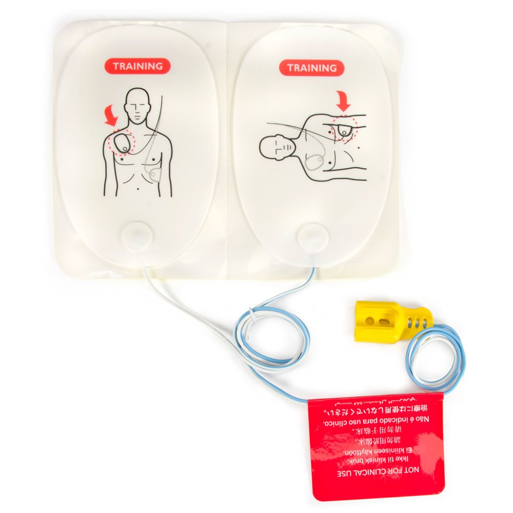 PHILIPS HeartStart FR2 AED-Trainer Trainingselektroden für Erwachsenen | 1 Paar