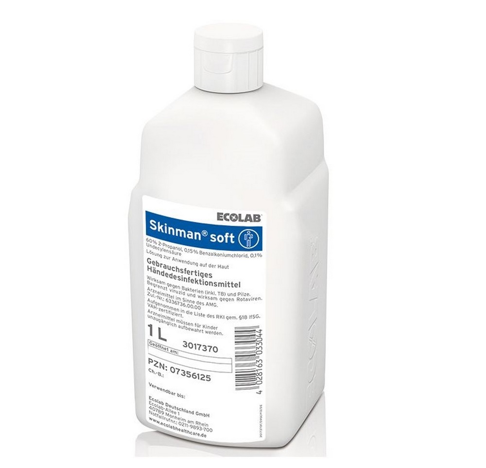 ECOLAB® Skinman™ soft Händedesinfektion | 1000 ml Flasche