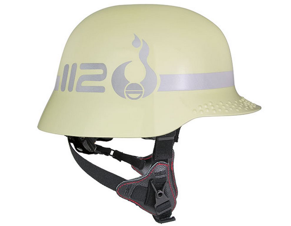 CASCO® PF 112 Extreme flamme Feuerwehrhelm ohne Zubehör | Farbe: Nachleuchtend