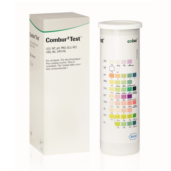 ROCHE Combur-9-Test® | Teststreifen - Importware | Packung á 100 Test