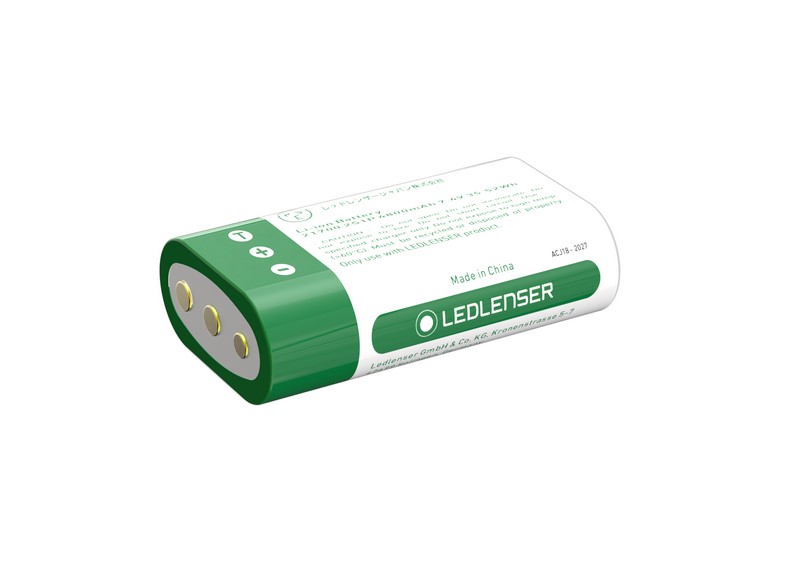 Ledlenser® Wiederaufladbare Li-Ion Battery Pack 2x 21700 Akku