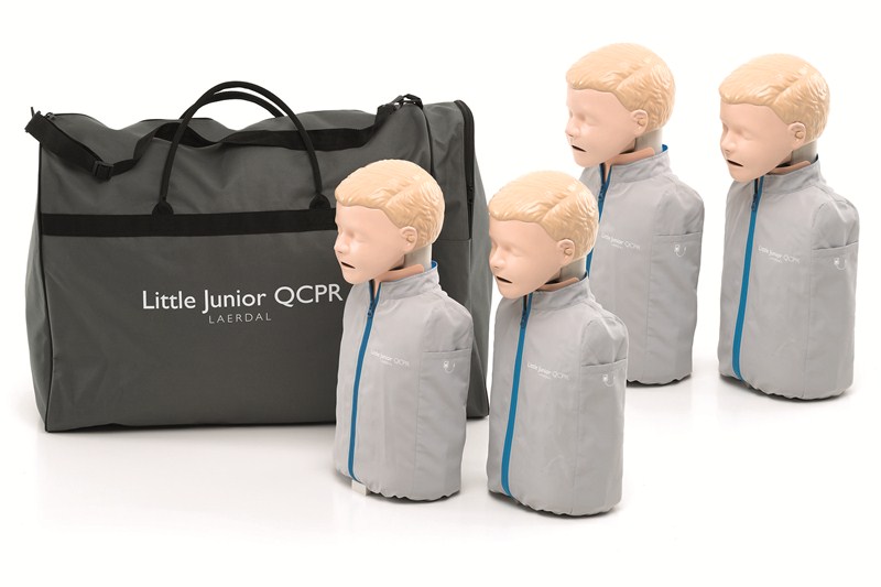 Laerdal® Reanimationspuppe Little Junior™ QCPR | Set mit 4 Stück