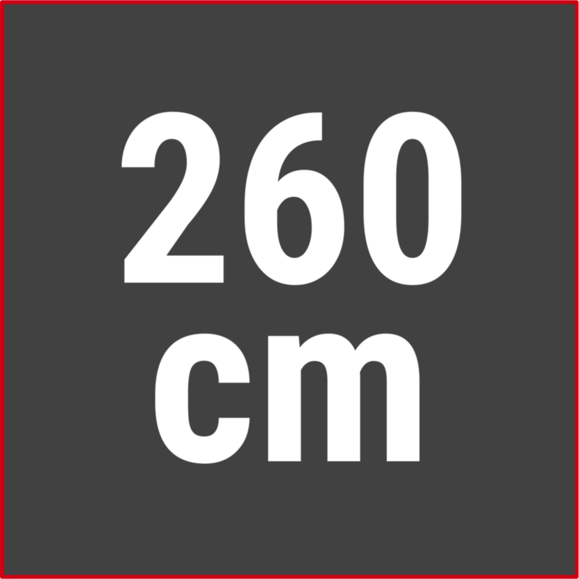 260cm