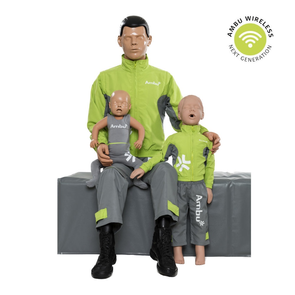 Ambu® Reanimationspuppe BLS-Familie Wireless | Ganzkörper