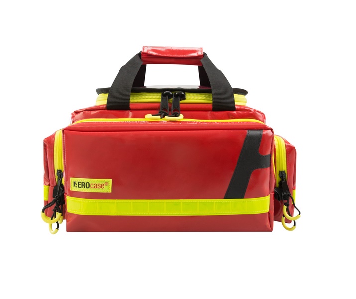 MEIERmed® AEROcase® Notfalltasche Medium | Material: AEROtex®-Plan | Farbe: Rot