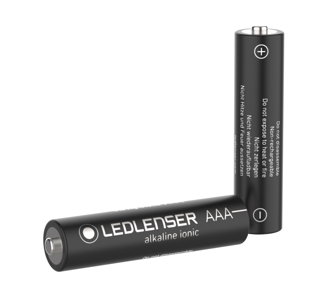 Ledlenser® IONIC Alkaline Batterien | 1.5V Micro AAA | 4 Stück